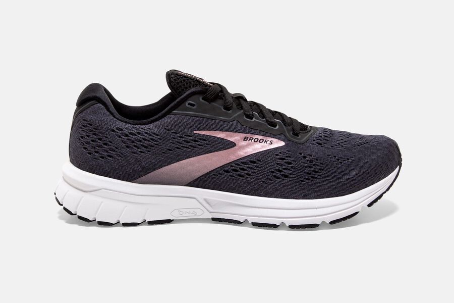 Brooks Israel Anthem 3 Road Running Shoes Womens - Black/Pink - HGV-142785